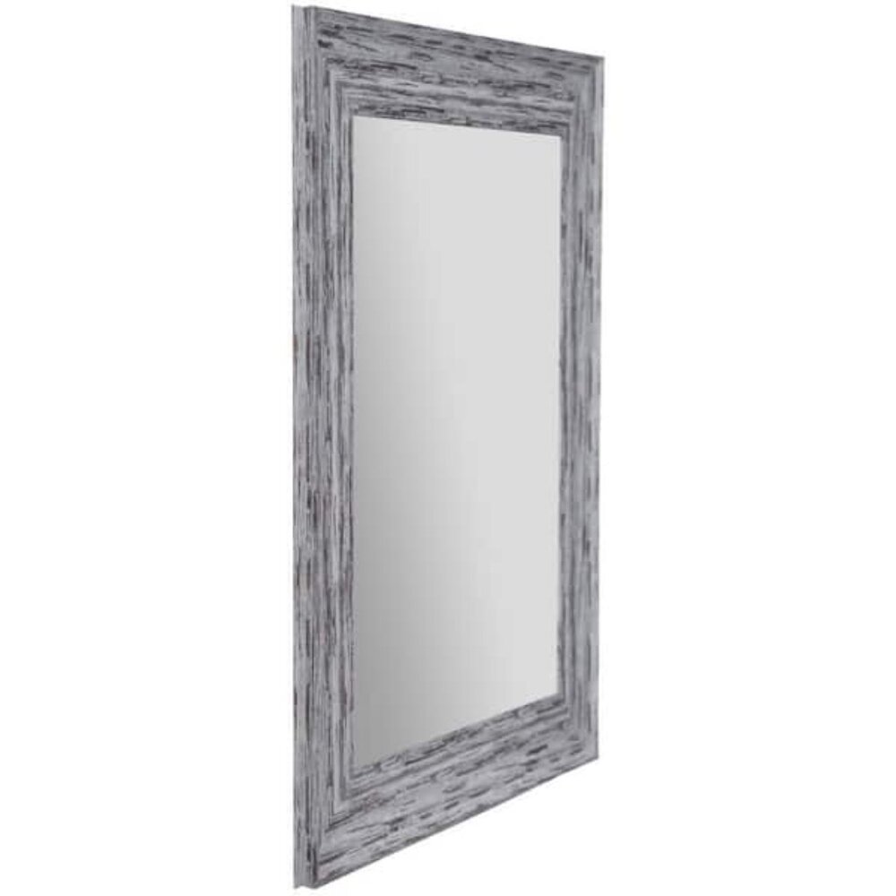 Distressed Rectangular Mirror - Picture 2 of 4
